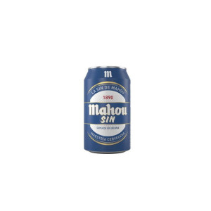 CERVEZA MAHOU SIN LATA 33CL