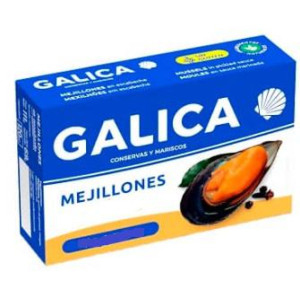 MEJILLÓN AL NATURAL GALICA 65GR