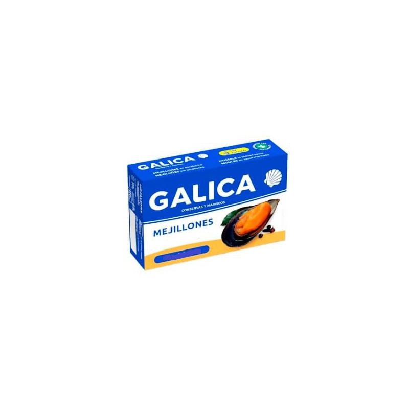 MEJILLÓN AL NATURAL GALICA 65GR