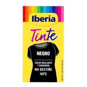 TINTE PARA LA ROPA IBERIA NEGRO