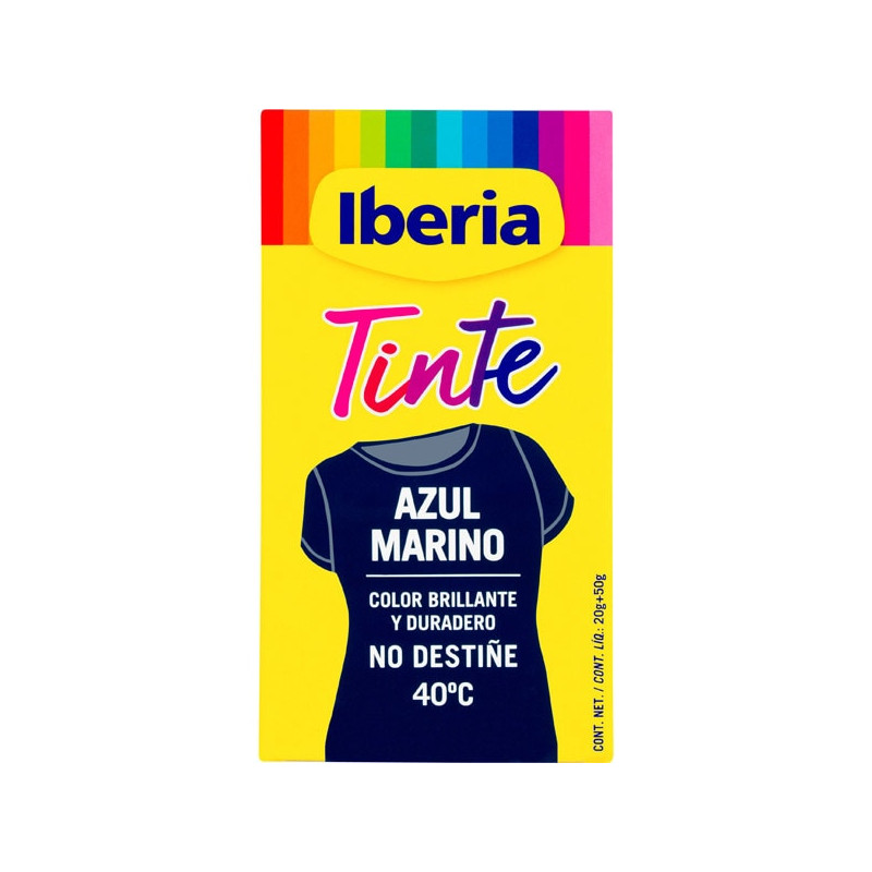 TINTE PARA LA ROPA IBERIA AZUL MARINO