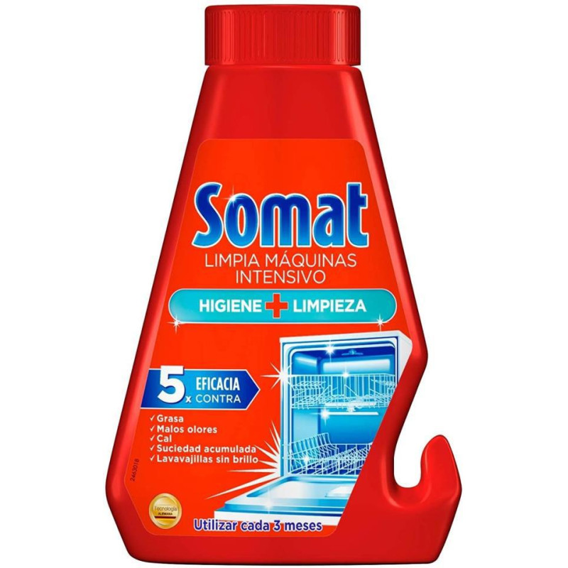 LIMPIAMAQUINAS LAVAVAJILLAS SOMAT 250ML