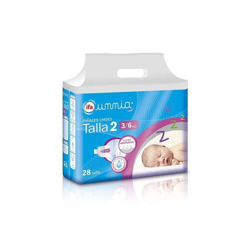 PAÑAL T2 3-6KG IFA UNNIA 28UD