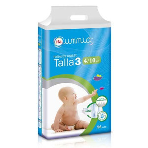 PAÑAL T3 4-10KG IFA UNNIA 56UD