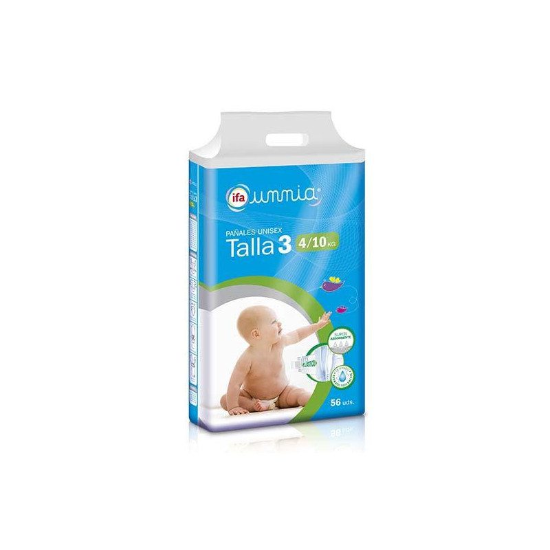 PAÑAL T3 4-10KG IFA UNNIA 56UD