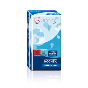 COMPRESA CLÁSICA NOCHE IFA 10UDS