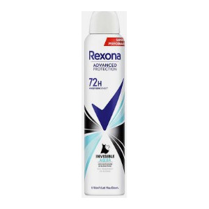 DESODORANTE SPRAY REXONA INVISIBLE AQUA 200ML