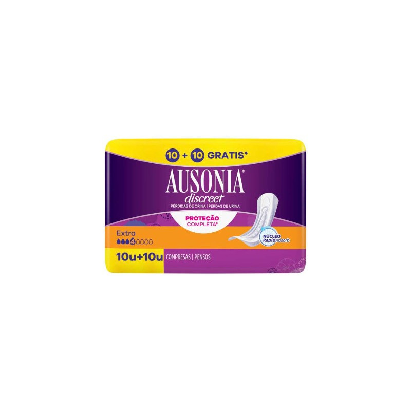 COMPRESA AUSONIA DISCRET EXTRA 12UDS