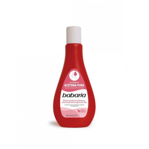QUITAESMALTE BABARIA ACETONA PURA 200ML