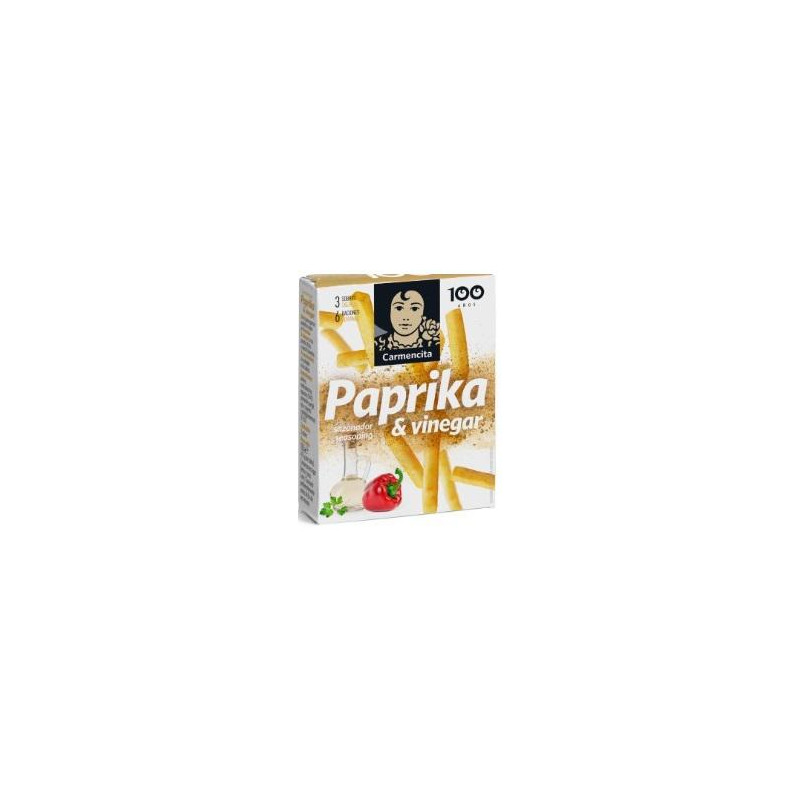 SAZONADOR CARMENCITA VINAGER&PAPRIKA  13 5GR