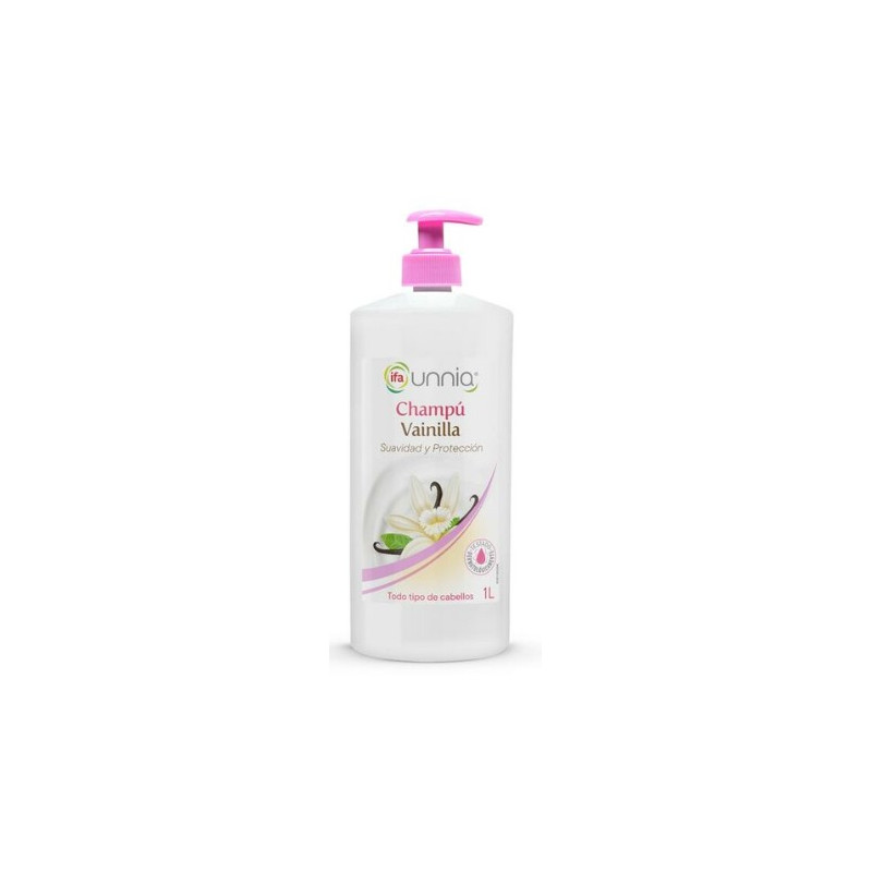 CHAMPÚ FAMILIAR C/DOSFICADOR VAINILLA IFA 1L