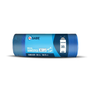 BOLSA DE BASURA AUTOCIERRE IFA 30L 40U