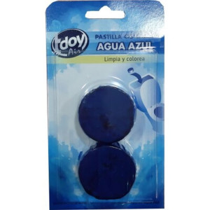 AMBIENTADOR PASTILLAS WC AGUA AZUL 4X50GR