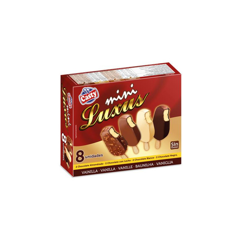 HELADO CASTY MINI LUXUS 8U 50ML
