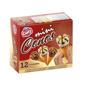 HELADO CASTY MINI CONO 12UD 