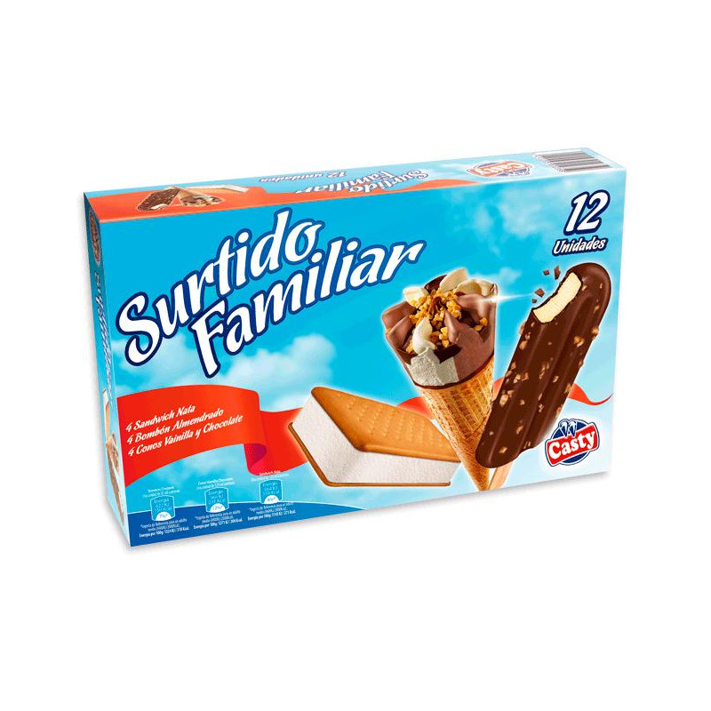 HELADO CASTY SURTIDO FAMILIAR