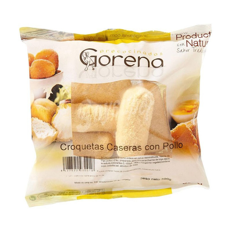 CROQUETAS GORENA POLLO 500GR