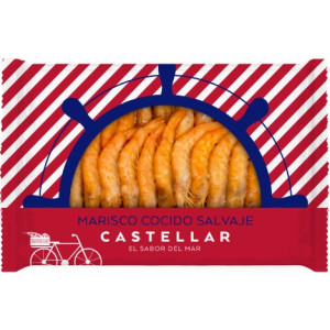 GAMBA COCIDA EXTRA PINK 50/60 CASTELLAR 700GR