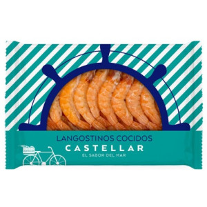 LANGOSTINO COCIDO 700GR CASTELLAR