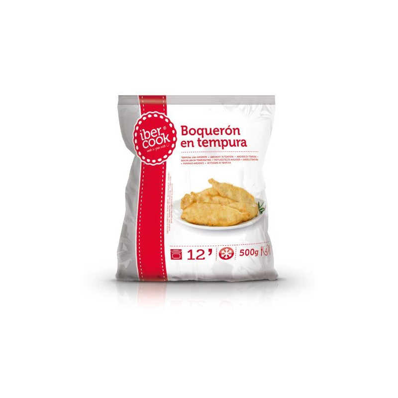 BOQUERON EN TEMPURA IBERCOOK 500GR
