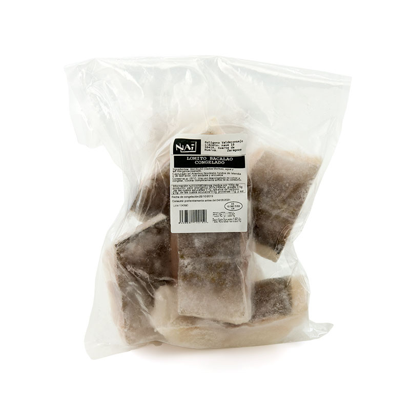 LOMO BACALAO NATURAL FOOD 1KG