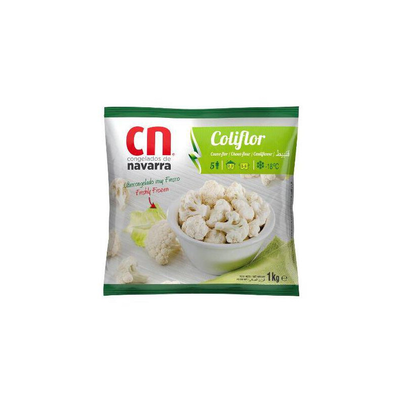 COLIFLOR CONGELADA CNNAVARRA 1KG 