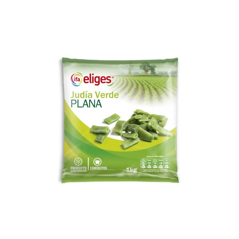 JUDÍA VERDE PLANA ELIGES 1KG