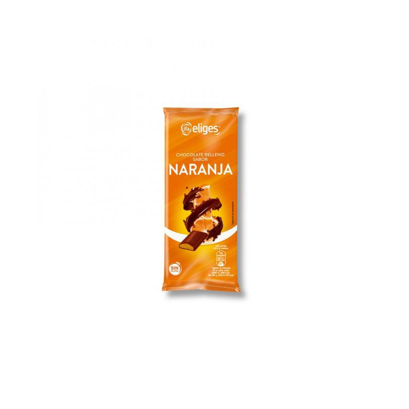 CHOCOLATE RELLENO NARANJA IFA 100GR
