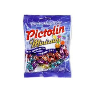 CARAMELO SIN AZUCAR MINIZUM PICTOLIN 65GR