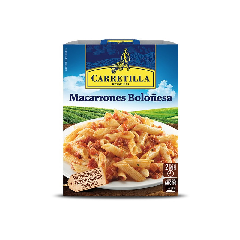 MACARRONES BOLOÑESA CARRETILLA 250GR