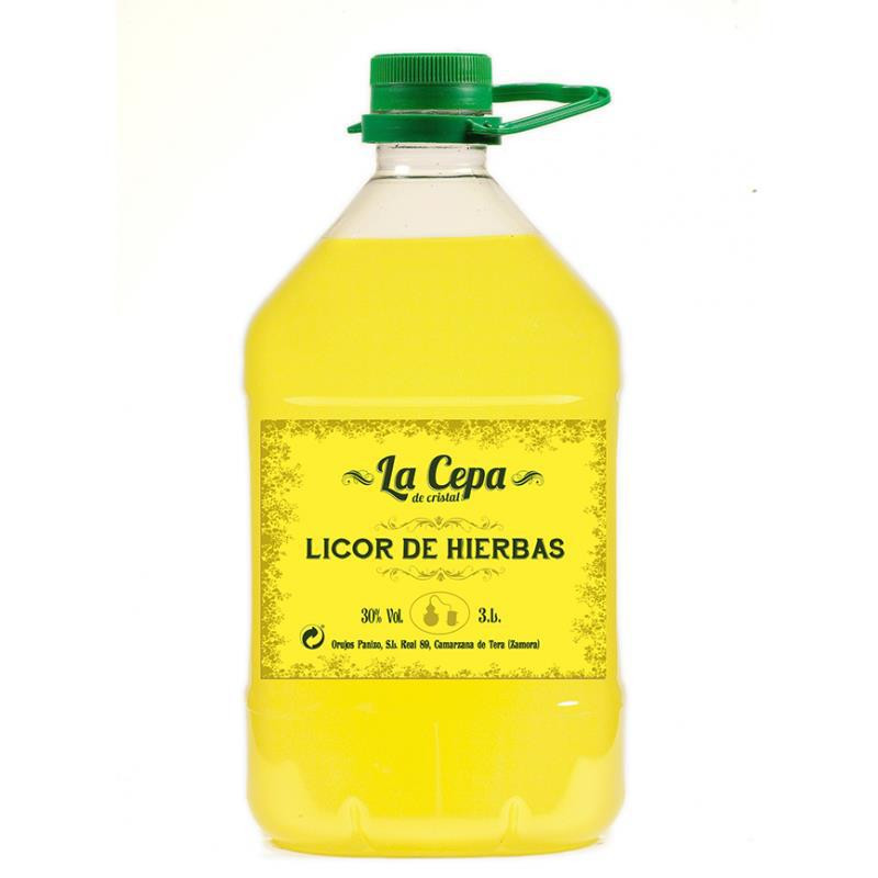 LICOR DE LIMÓN CEPA DE CRISTAL 3L