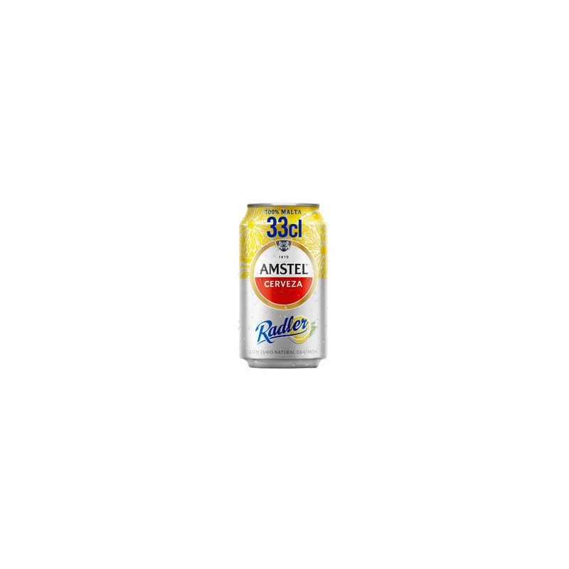 CERVEZA AMSTEL RADLER LIMON 33CL