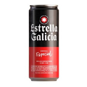 CERVEZA ESTRELLA GALICIA LATA 33CL