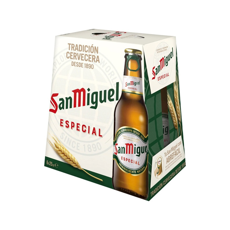 CERVEZA SAN MIGUEL 6X25CL