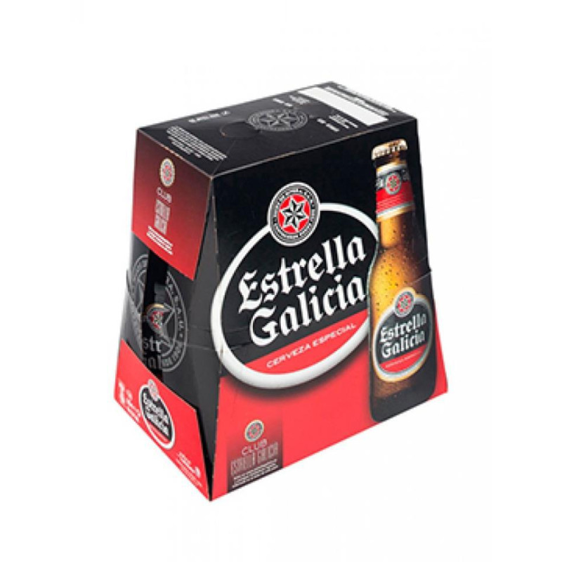 CERVEZA ESTRELLA GALICIA 6X33CL