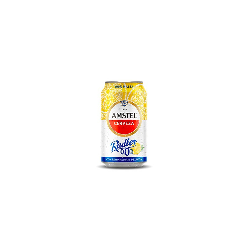 CERVEZA AMSTEL RADLER 0 0 LIMON 33CL