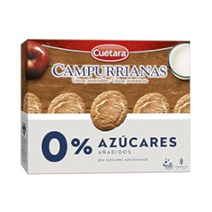 GALLETA CAMPURRIANA CUETARA SIN AZUCAR 320GR