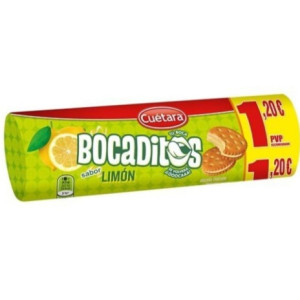 GALLETAS CUETARA BOCADITOS LIMÓN 150GR