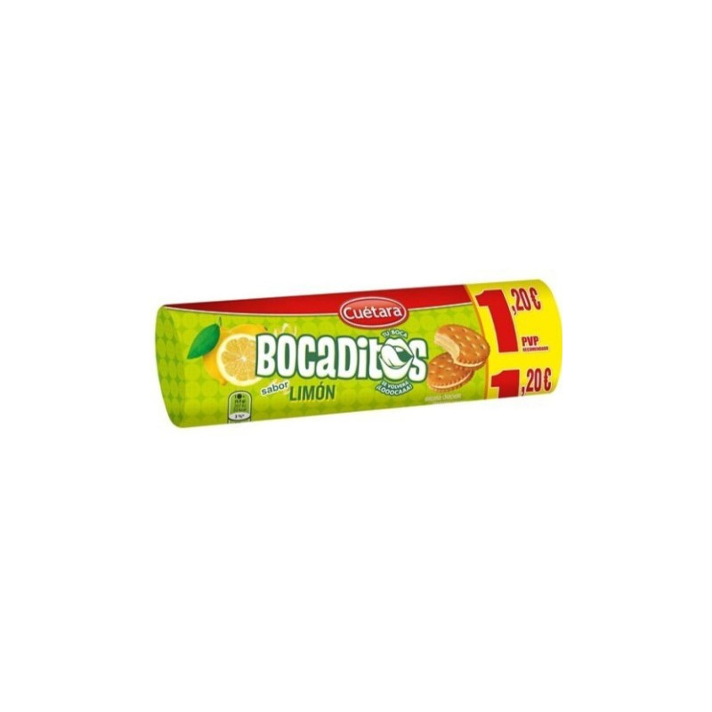GALLETAS CUETARA BOCADITOS LIMÓN 150GR