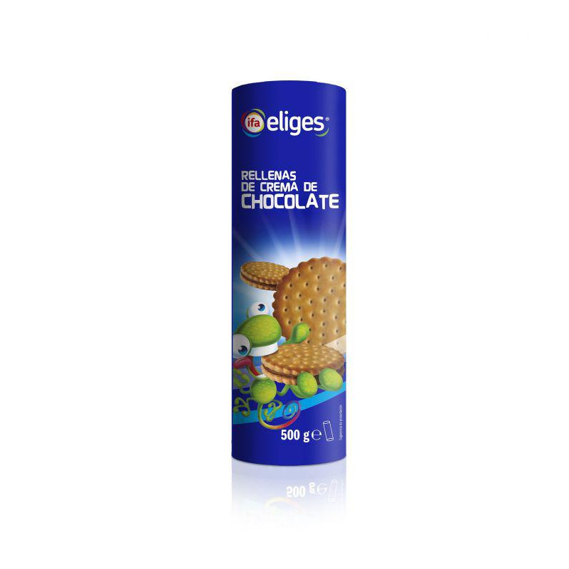 GALLETA RELLENA CHOCO IFA 500GR