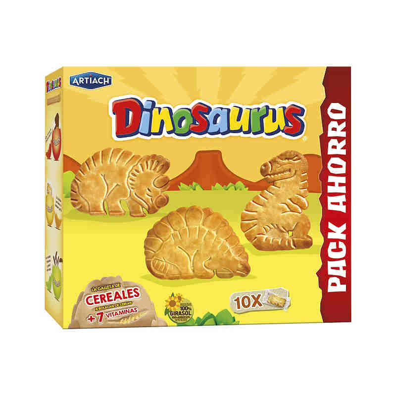 GALLETA ARTIACH DINOSAURIOS CEREALES 411GR