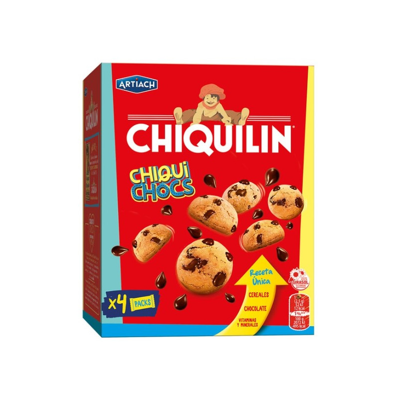 GALLETA CHIQUILIN CHIQUI CHOCS 105GR