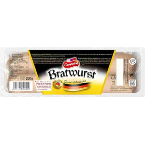 SALCHICHA BRATWURST CAMPOFRIO 260GR