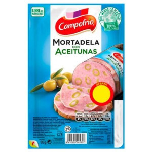 MORTADELA CON ACEITUNAS CAMPOFRIO 95GR
