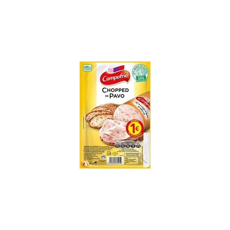 CHOPPED PAVO CAMPOFRIO 95gr