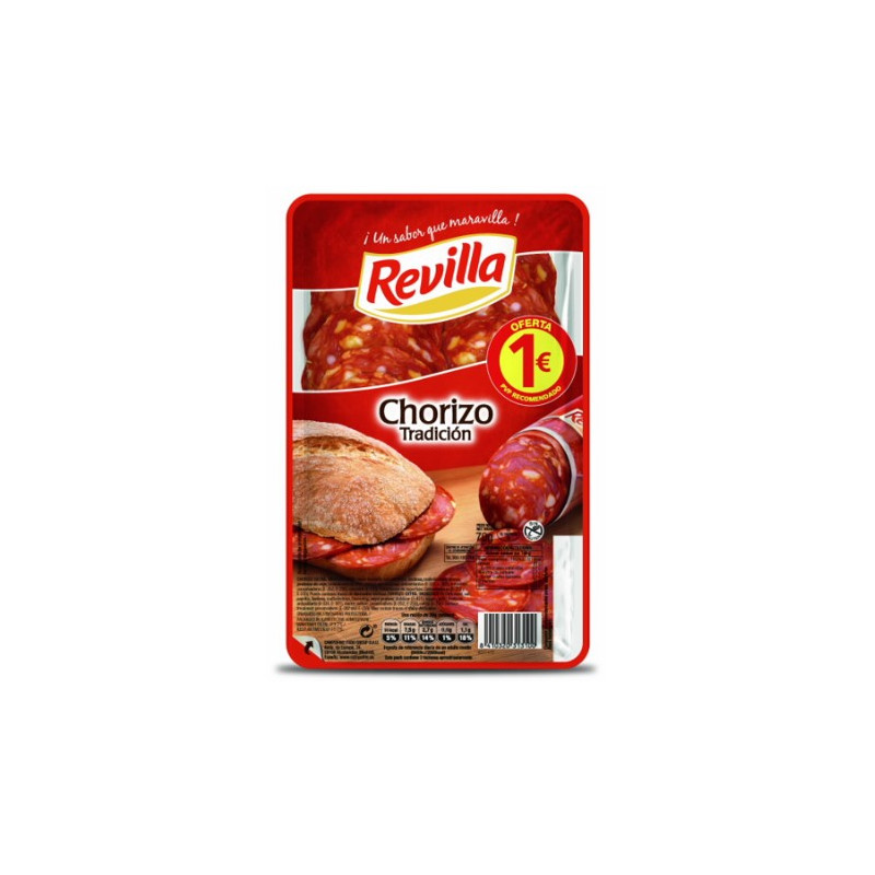 CHORIZO REVILLA TRADICIÓN LONCHAS 65GR