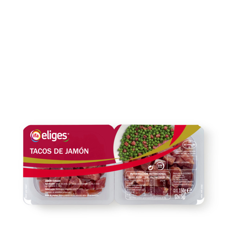 TAQUITOS DE JAMON IFA 200GR