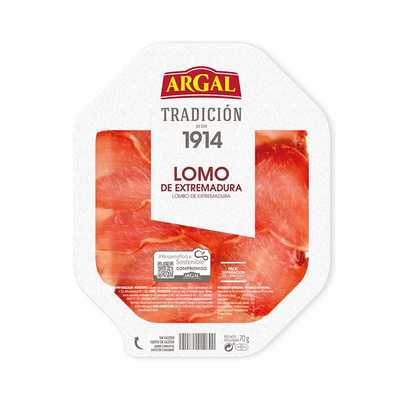 PLATO LOMO EXTREMADURA 1914 DUROC 70GR