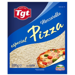 QUESO RALLADO MOZZARELLA TGT 250GR