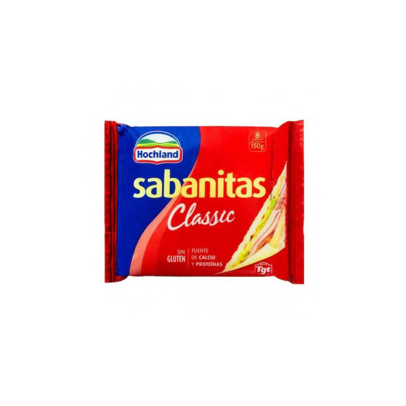 QUESO SABANITAS LONCHAS 150GR